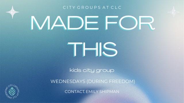 Made for This Citygroup