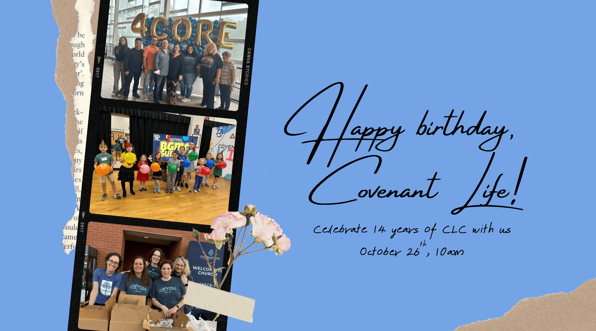 CovenantLife14th Covenant Life 14 years