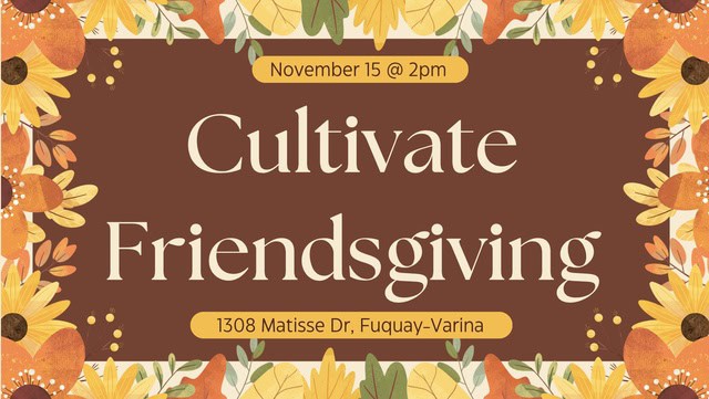 CultivateFriendsgiving Cultivate Friendsgiving