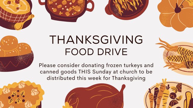Thanksgiving Food Drive 2025